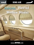 King Air Regal Pleated Window Shades