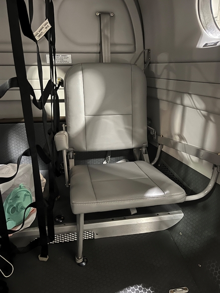 King Air LH Aft Jump Seat Kit